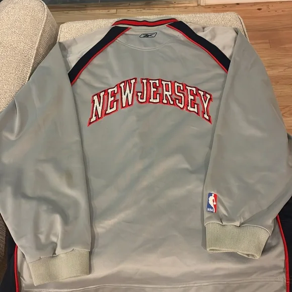 Vintage Reebok New Jersey Nets NBA zip-up jacket - Picture 5 of 7